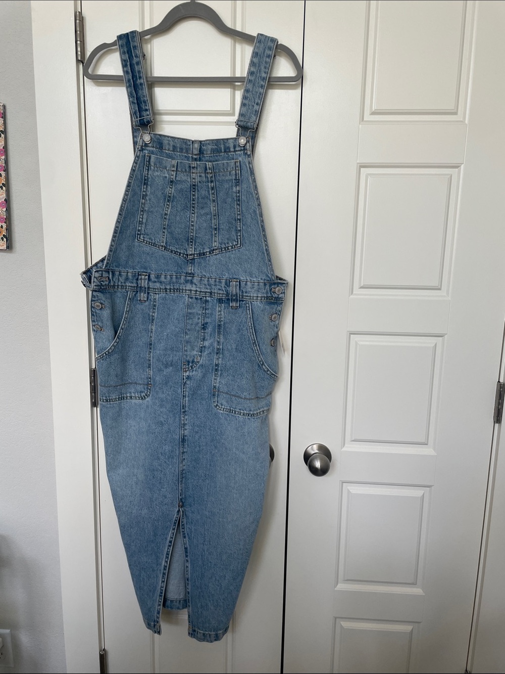 Free People Bardot Denim Skirtall - Picture 4 of 8